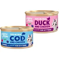Edgard & Cooper - Frilandskuller og kyllingestykker i sauce - Killing - 18 x 85 g