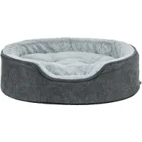 Trixie Vital Kurv Lino Soft - Oval - Grå - 110 x 92 cm