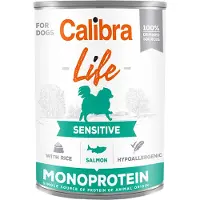 Calibra Dog Life Sensitive Vådfoder - Laks - 6 x 400 g