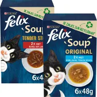 Felix Soup Original Fish Selection suppe til katte