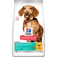 Hill's Pet Nutrition Perfect Weight Adult 1+ Medium med kylling - 12 kg