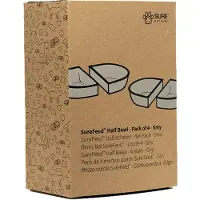 Surefeed Halv Foderbakke - 4x - Grå