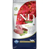 Farmina Quinoa Weight Management Lammefoder Til Katte 5kg