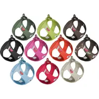 Curli Vest Harness Clasp Air-Mesh - Brun - L