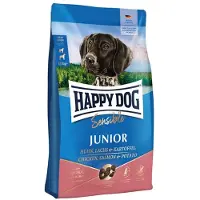 Happy Dog Sensible Junior - Kylling, Laks & Kartofler - 1 kg