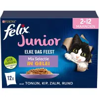Felix Hver Dags Festmåltid Junior - 24 x 85 g