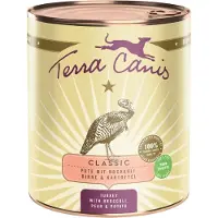 Terra canis Økonomipakke: 12 x 800 g hundefoder - Kalkun med broccoli, pærer & kartofler