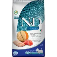 Farmina N&D Ocean Dog Mini - Laks, Torsk og Melon - 2,5 kg
