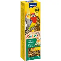 Vitakraft Kräcker Original Nymfeparakit - Honning & Eukalyptus - 2 stk.