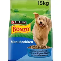 Purina Menu Chunks med kylling, oksekød og grøntsager til hundefoder - Dobbeltpakke: 2 x 15 kg