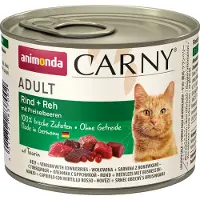Animonda Carny Økonomipakke: 24 x 200 g Adult - Okse, rådyr & tyttebær