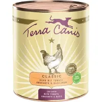 Terra canis Økonomipakke: 12 x 800 g hundefoder - Mix: vildt & kylling