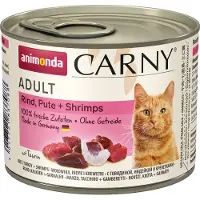 Animonda Økonomipakke: 24 x 200 g Adult - Okse, kalkun & rejer