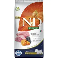 N&D Pumpkin Dog Farmina Adult Mini med lam og blåbær - 7 kg