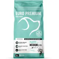 Euro Premium Medium Puppy - Kylling og Ris - 3 kg