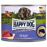 Happy Dog Sensible Pure Italy - Bøffel - 6 x 200 g