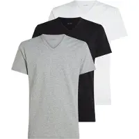 Calvin Klein Lv00nb4186 Kortærmet Undertrøje Med V-hals 3 Enheder