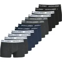 Jack & Jones Boksershorts marin / grå / sort / hvid