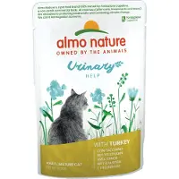 Almo nature Functional Urinary Help - Sparpaket: 24 x 70 g Truthahn