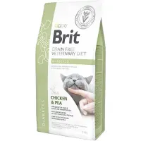 Brit Veterinary Diet Veterinary Diet Cat - Grain free - Diabetes - 5 kg