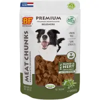 Biofood BFPetfood Meat Chunks - Oksekød & Hjort - 200 g