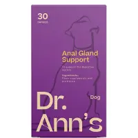 Dr. Ann's Anal Gland Support - 3 x 30 kapsler