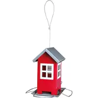 Trixie Bird Feeder - Rød/Sølv - 20 cm