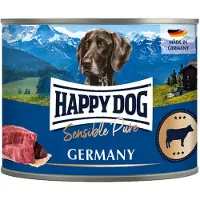 Happy Dog Sensible Pure Germany - Oksekød - 6 x 200 g