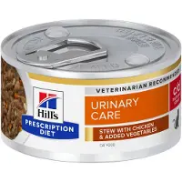 Hill's Pet Nutrition Prescription Diet c/d Urinary Stress Stew Kattefoder - Dåser - 24 x 82 g