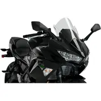 Puig Z-racing Kawasaki Ninja 650 2020-2025 Sportslig Forrude