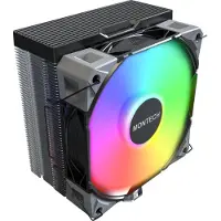 Montech CPU-køler NX400 Black ARGB 120 mm sort