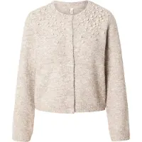 ONLY Cardigan 'ONLMiggie' cappuccino / perlehvid