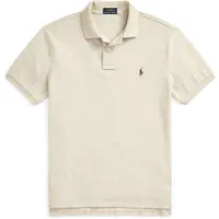 Ralph Lauren Polo Ralph Laurentil mænd. 710680784342 Beige mesh polo (S), Casual, Bomuld, Korte ærmer