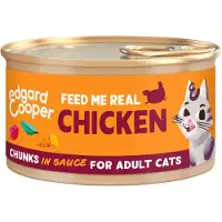 Edgard & Cooper - Free-Run Chicken Chunks in Sauce - 18 x 85 g