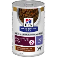 Hill's Pet Nutrition Prescription Diet i/d Digestive Care Low Fat Stew Hundefoder - Dåser - 12 x 354 g