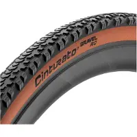 Pirelli Cinturato Gravel RC graveldæk - Black/Brown - 700c x 40 mm - Cykeltilbehør