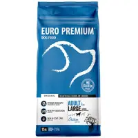 Euro Premium Euro-Premium Large Voksen - Kylling og Ris - 2 x 12kg