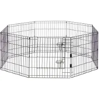 Beeztees Premium Puppygård Ted - Sort