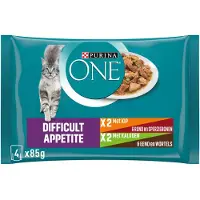 Purina One Difficult Appetite - 4 x 85 g
