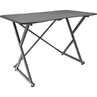 Techly ICA-TB ESG01, Lige, Rektangulær form, MDF, Kulfiber, Spil, Sort
