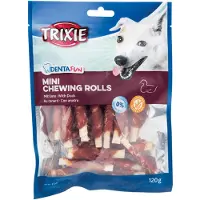 Trixie Denta Fun Mini Duck Chewing Rolls - 120 g