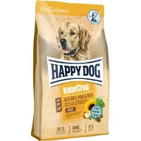 Happy Dog NaturCroq Hundefoder - Fjerkræ & Ris - 4 kg