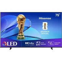Hisense 75E7Q - 75 Diagonal klasse E7Q Series LED-bagbelyst LCD TV - QLED - Smart TV - VIDAA - 4K UHD (2160p) 3840 x 2160 - HDR - Quantum Dot, Direct LED - sort