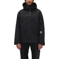 Black Crows - Skijakker - M Stratus 3L Fishtail Jkt Black til Unisex - Størrelse M - Sort