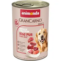 Animonda GranCarno Økonomipakke: 24 x 400 g Adult Single Protein Superfoods - Okse