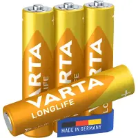 Varta Longlife batteri - AAA, 20 pk.