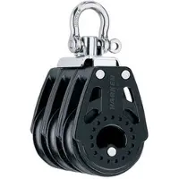 Harken Carbo Tredobbelt Blokhjul 40 Mm