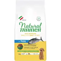 NATURAL TRAINER Adult Small & Toy med tun og ris - Økonomipakke: 3 x 2 kg