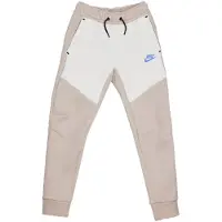 Nike Sweatpants NSW Tech Fleece - Grå/Hvid/Sort/Blå Børn, størrelse XL: 158-170 cm
