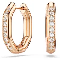 Swarovski Øreringe guld / hvid
